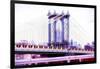 Manhattan Shine - Empire Bridge-Philippe Hugonnard-Framed Photographic Print