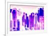 Manhattan Shine - Pastel City-Philippe Hugonnard-Framed Photographic Print