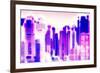 Manhattan Shine - Pastel City-Philippe Hugonnard-Framed Photographic Print