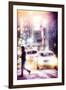 Manhattan Shine - Snow Storm-Philippe Hugonnard-Framed Photographic Print