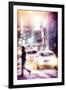 Manhattan Shine - Snow Storm-Philippe Hugonnard-Framed Photographic Print