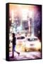 Manhattan Shine - Snow Storm-Philippe Hugonnard-Framed Stretched Canvas