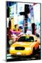 Manhattan Shine - Taxi Fevers-Philippe Hugonnard-Mounted Photographic Print