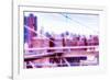 Manhattan Shine - Vision-Philippe Hugonnard-Framed Photographic Print