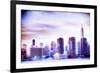 Manhattan Shine - White Light-Philippe Hugonnard-Framed Photographic Print