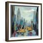 Manhattan Sketches I-Silvia Vassileva-Framed Art Print