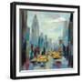 Manhattan Sketches I-Silvia Vassileva-Framed Art Print