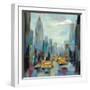 Manhattan Sketches I-Silvia Vassileva-Framed Art Print