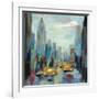 Manhattan Sketches I-Silvia Vassileva-Framed Art Print