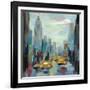 Manhattan Sketches I-Silvia Vassileva-Framed Art Print