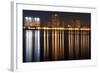 Manhattan Skylin-aaron-h-Framed Photographic Print