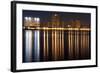 Manhattan Skylin-aaron-h-Framed Photographic Print