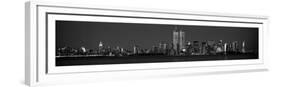Manhattan Skyline 2001-Richard Berenholtz-Framed Art Print
