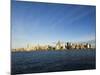 Manhattan Skyline Across the Hudson River, New York City, New York, USA-Amanda Hall-Mounted Photographic Print