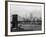 Manhattan Skyline And Brooklyn Bridge-Bettmann-Framed Photographic Print