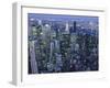 Manhattan skyline at dusk, NYC-Michel Setboun-Framed Giclee Print