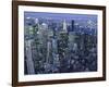 Manhattan skyline at dusk, NYC-Michel Setboun-Framed Giclee Print