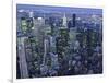 Manhattan skyline at dusk, NYC-Michel Setboun-Framed Giclee Print