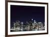 Manhattan Skyline at Night, New York City-Zigi-Framed Photographic Print