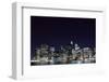 Manhattan Skyline at Night, New York City-Zigi-Framed Photographic Print