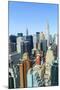 Manhattan skyline, Empire State Building and Chrysler Building, New York City, United States of Ame-Fraser Hall-Mounted Photographic Print