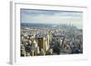 Manhattan Skyline from Above, New York City-Fraser Hall-Framed Photographic Print