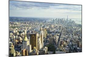 Manhattan Skyline from Above, New York City-Fraser Hall-Mounted Photographic Print