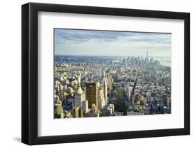 Manhattan Skyline from Above, New York City-Fraser Hall-Framed Photographic Print