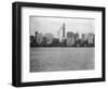 Manhattan Skyline from New Jersey, 1908-null-Framed Photographic Print