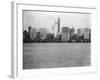 Manhattan Skyline from New Jersey, 1908-null-Framed Photographic Print