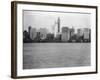 Manhattan Skyline from New Jersey, 1908-null-Framed Photographic Print