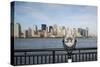 Manhattan Skyline from New Jersey-Paul Souders-Stretched Canvas