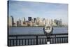 Manhattan Skyline from New Jersey-Paul Souders-Stretched Canvas