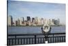 Manhattan Skyline from New Jersey-Paul Souders-Stretched Canvas