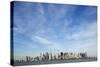 Manhattan Skyline from New Jersey-Paul Souders-Stretched Canvas