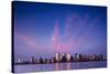 Manhattan Skyline from New Jersey-Paul Souders-Stretched Canvas