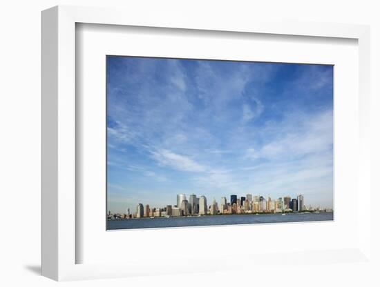 Manhattan Skyline from New Jersey-Paul Souders-Framed Photographic Print