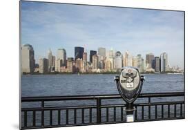 Manhattan Skyline from New Jersey-Paul Souders-Mounted Photographic Print