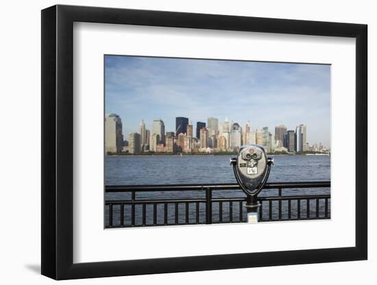 Manhattan Skyline from New Jersey-Paul Souders-Framed Photographic Print