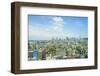 Manhattan skyline from SoHo to the Empire State Building, New York City, United States of America, -Fraser Hall-Framed Photographic Print