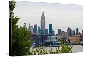 Manhattan Skyline I-Erin Berzel-Stretched Canvas