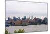 Manhattan Skyline II-Erin Berzel-Mounted Photographic Print