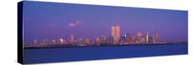 Manhattan Skyline III-null-Stretched Canvas