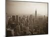 Manhattan Skyline Including Empire State Building, New York City, USA-Alan Copson-Mounted Photographic Print