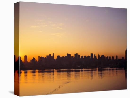 Manhattan Skyline, New York City, USA-Danielle Gali-Stretched Canvas