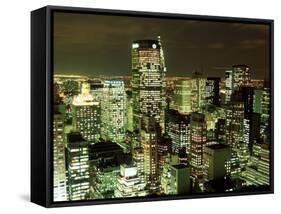 Manhattan Skyline New York City-null-Framed Stretched Canvas