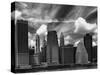 Manhattan Skyline, New York, USA, 2005-null-Stretched Canvas