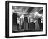 Manhattan Skyline, New York, USA, 2005-null-Framed Photographic Print