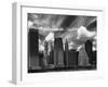 Manhattan Skyline, New York, USA, 2005-null-Framed Photographic Print