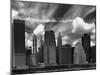 Manhattan Skyline, New York, USA, 2005-null-Mounted Photographic Print